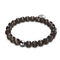 Charbon | Argent sterling .925 | Bracelet en verre du Cheshire